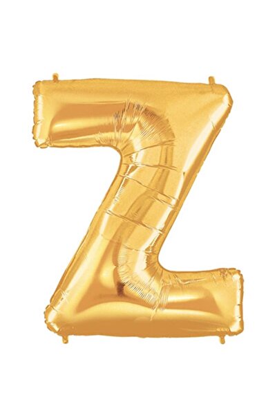 Adana Pasta Malzemeleri Z gold foil balloon 32 inch