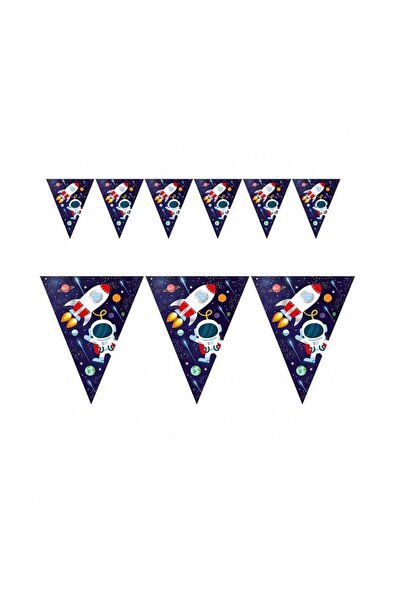 Adana Pasta Malzemeleri Set de steaguri spațiale Galaxiea Cosmică 3,2 Mt