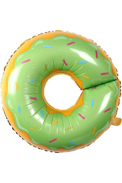 Adana Pasta Malzemeleri Green donut 34" foil balloon 0020