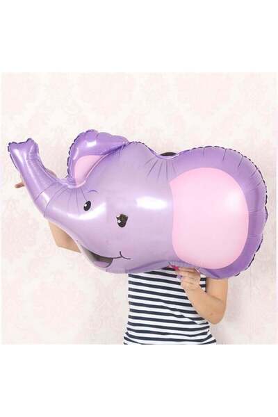 Adana Pasta Malzemeleri 40" Elephant Giant Elephant Foil Balloon-2369
