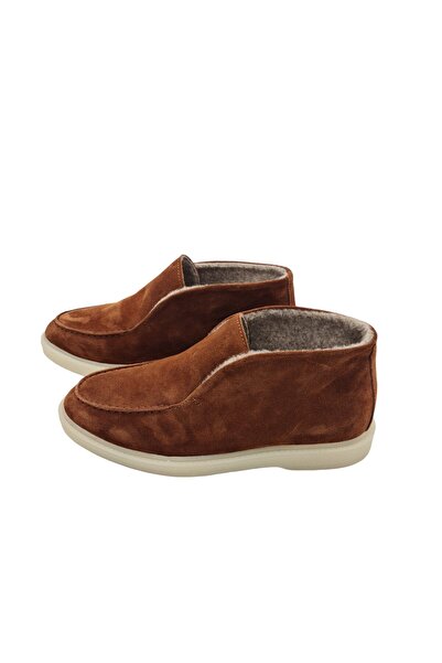 aayak&kabımofficial Gerçek Deri Taba Süet Günlük Kadın Bot