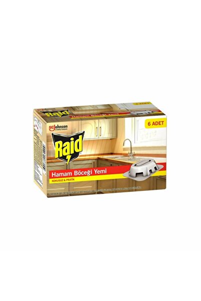 Go İthalat RAİD 6 PARÇA HAMAM BÖCEK YEMİ () GLBL-STL57839