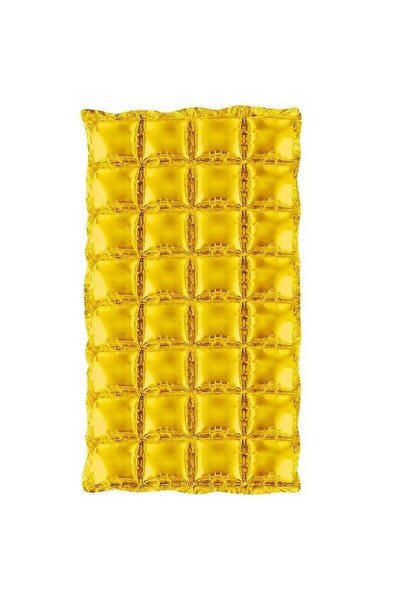 Adana Pasta Malzemeleri خلفية بالون فوليو ذهبي 110×60 سم