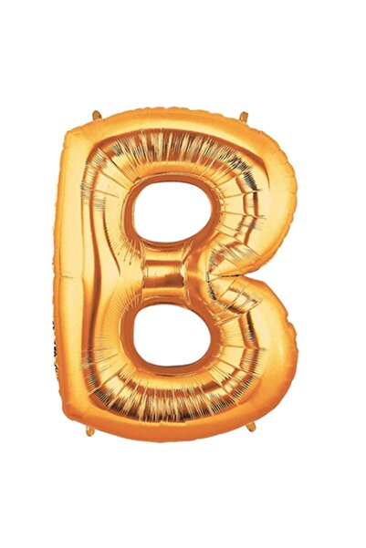 Adana Pasta Malzemeleri B gold foil balloon 32 inch