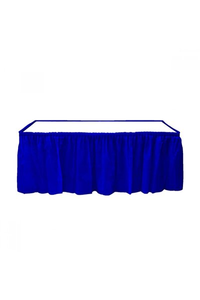 Adana Pasta Malzemeleri Table Skirt Dark Blue 4 Meters