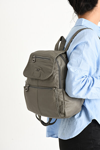 Baginn Rucsac Y.S.Leather pentru femei - Utilizare zilnică, Ideal 30*25 cm, P...