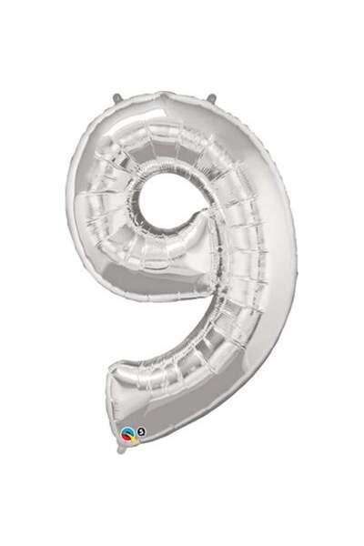 Adana Pasta Malzemeleri 9 silver 32 inch foil balloons