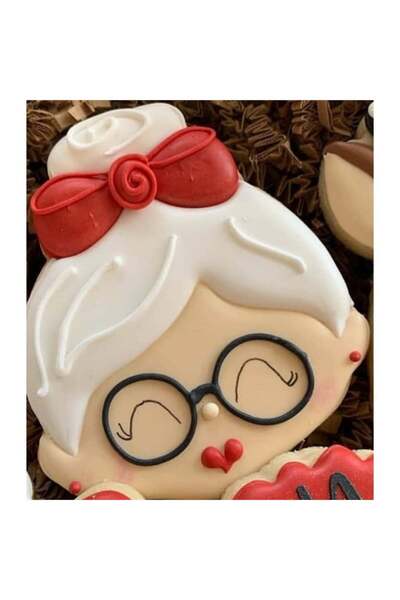 Adana Pasta Malzemeleri Noel Anne Cookie Cutter 6.5 cm