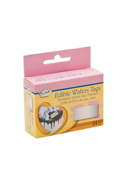 Dr. Gusto Dr Gusto Edible Rectangular Wafer Writing Plate (24 Pieces)