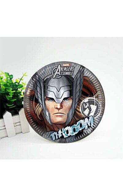 Adana Pasta Malzemeleri Tabak Thor 23 Cm 8 Adet Lisanslı