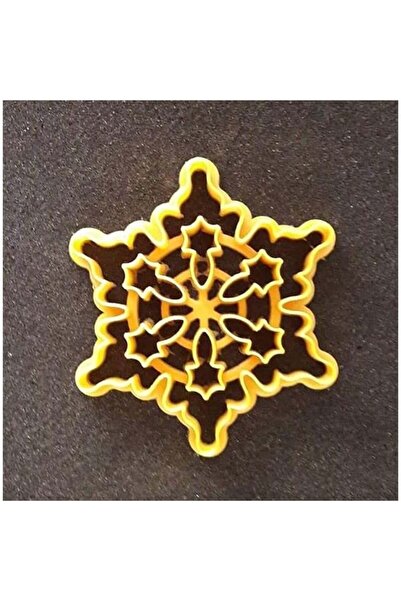 Adana Pasta Malzemeleri أداة تقطيع الكوكيز على شكل ندفة الثلج - موديل العام ا...