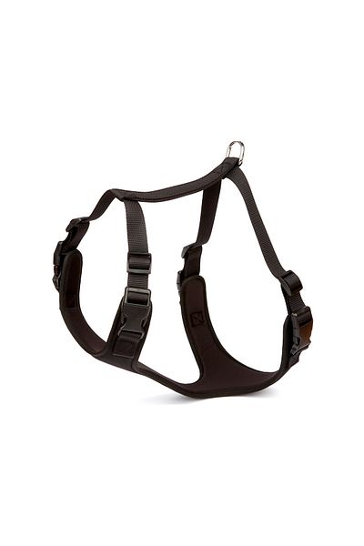 K&A Air Pad Woven Dog Harness 50/70 cm Black