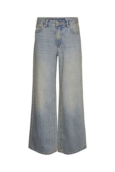 Vero Moda Weit geschnitten VMREMY Orta Bel Weiter Beinschnitt Jeans