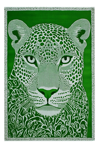 Rugs Modern Halı Nora 03 Πράσινο Μπεζ Μοντέρνο Υφαντό Διακοσμητικό Χαλί Σαλον...