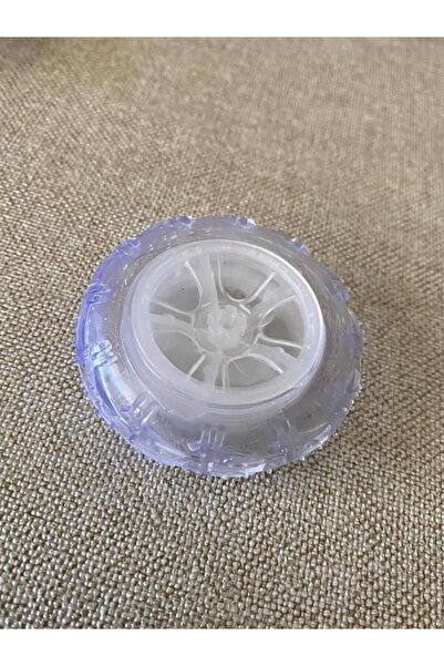 Hasyılmaz Şeffaf Plastik Rc Araç Tekerleği 53,8x13,5mm 1 Adet - Dasher Uzaktan Kumanda Araba Tekerlek