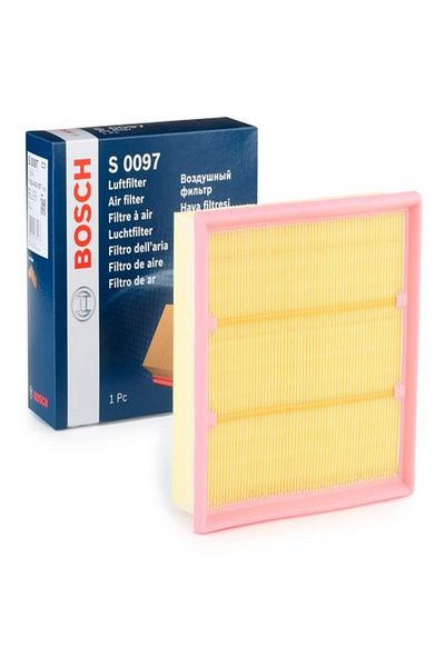 Bosch AIR FILTER OPEL Corsa 1.2 Twinport 12/2009 - 8/2014 63 (kW) S07