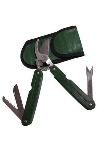 Hasyılmaz Multi-Purpose Vineyard Pruning Shears - Camping Shears - Vineyard Shears - Olive Branch Shears - Camping Knife