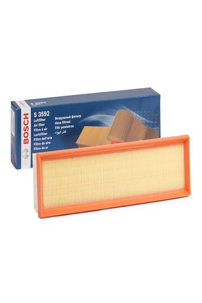 Bosch Air Filter Peugeot 206+ 1.4 4/2010 - 5/2013 54 (Kw) T3E