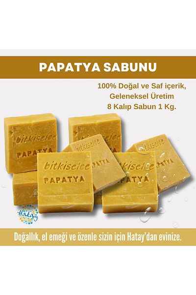 bitkiselce Chamomile Soap with Pure and Natural Ingredients 950 Gr (8 Molds)