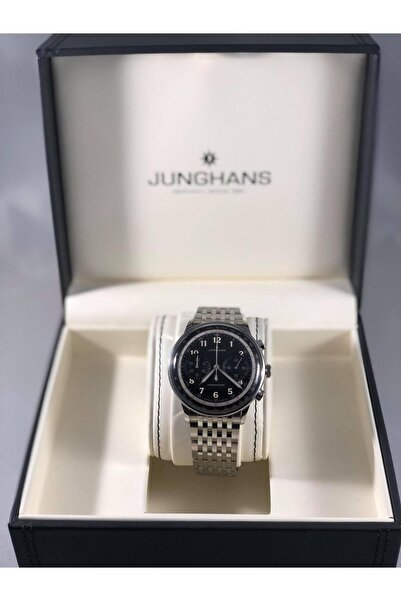 junghans Meister Telemeter 41mm Çelik Kordon Erkek Kol Saati 027/3381