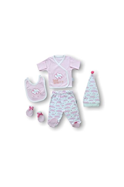 Narnuga MİRAYLİFE طقم ملابس داخلية مكون من 5 قطع مطرزة بتصميم سكاي كلاود مصنو...