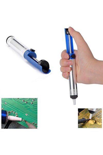 Depolife Kalem Havya 40w 6 Parça Elektronikçi Lehim Seti Stand Pasta Tel Pompa Havya Seti