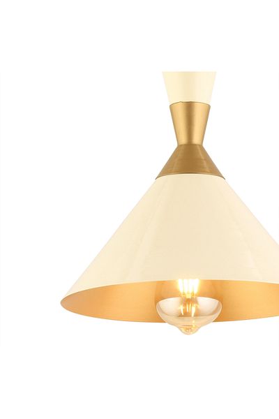 LÂDEN AYDINLATMA Rt-18 Chandelier Single Pendant Lamp Living Room Kitchen Hairdresser Cafe Lamp Decorative Lighting Patisserie