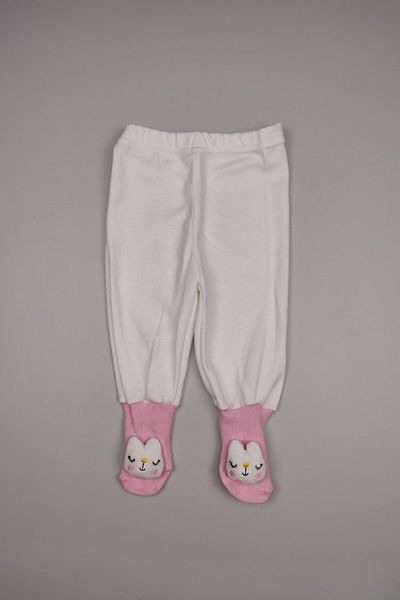 Peki 0-6 Months Baby Cotton Sock Pants - Newborn, Rattles Cat Figure 14912