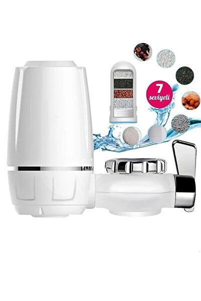 Berdina Home Water Seramik Filtre Musluk Ucu Arıtıcı 7 Katmanlı Temizlenebilir