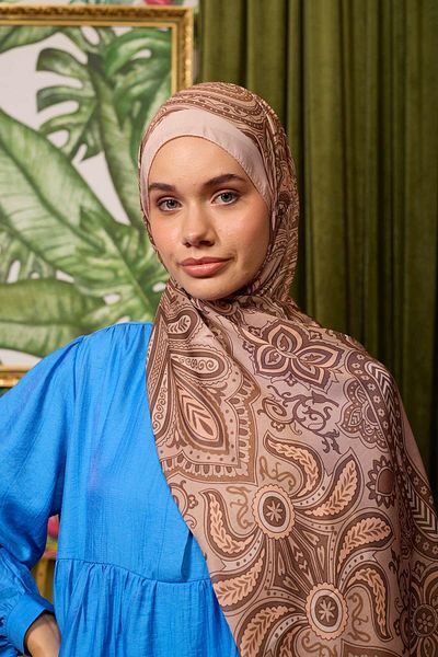 İpekhan Marrakech Collection Soft Shawl Light Mink 3048-13