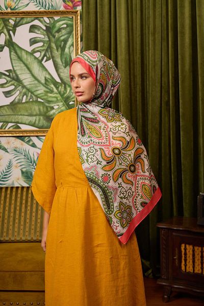 İpekhan Συλλεκτικό Marrakech Soft Shawl Pink Salmon 3048-07
