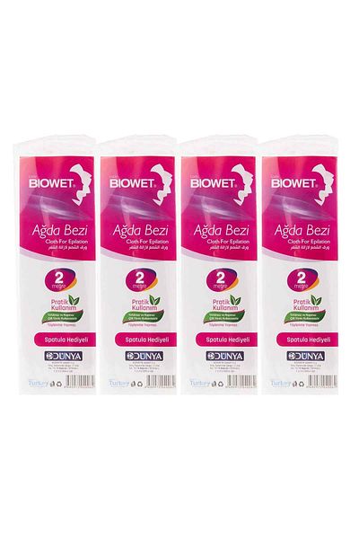 Angoravi 4 Pieces of Waxing Cloth 2 Meters