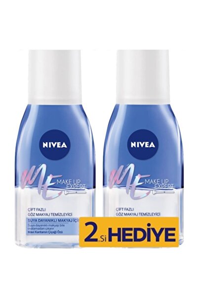 NIVEA Make Up Expert Çift Fazlı Göz Makyaj Temizleyici 125 ml 1 1 Set
