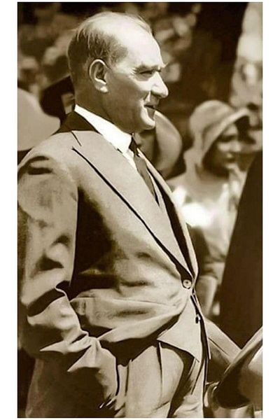 pixartsanat Ataturk Pixart Art Diamond Mosaic Painting Diamond Turkey 35*55