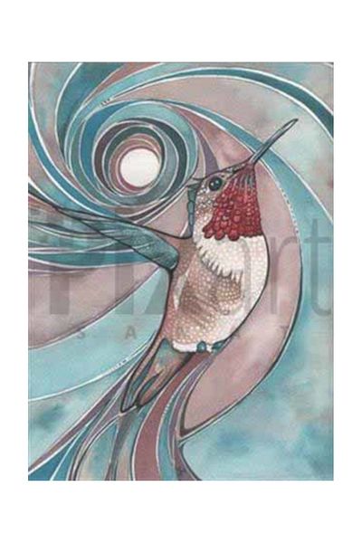 pixartsanat Hummingbird Drawing PixArt Art Diamond Mosaic Painting Diamond Turkey 55*76