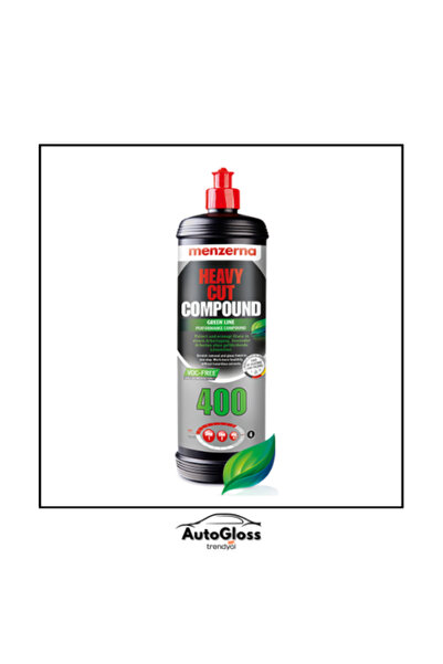 Menzerna 400 Yeşil Seri Ağır Çizik Giderici Kalın Pasta - 1L - Heavy Cut Comp...
