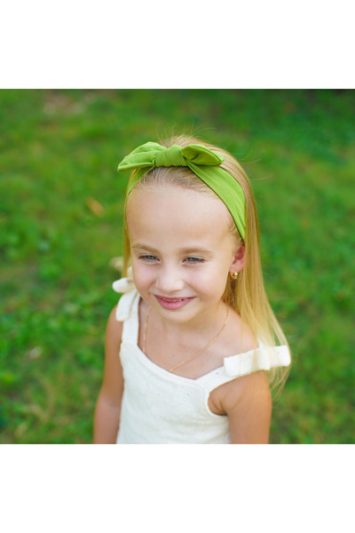 Babygiz Κοριτσίστικο βαμβακερό χτενισμένο, αντιολισθητικό, αντιιδρωτικό, εξαιρετικά ελαφρύ ελαστικό δέσιμο μαλλιών