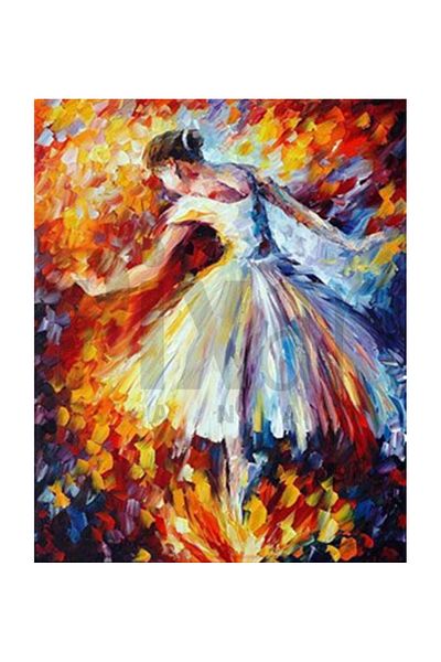 pixartsanat Ballerina Pixart Art Diamond Mosaic Painting Diamond Turkey 40*50