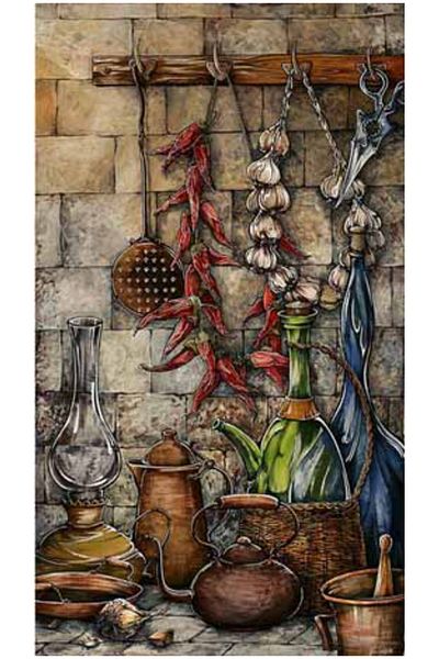 pixartsanat Nostalgia Kitchen Pixart Art Diamond Mosaic Painting Diamond Türkiye 51*81