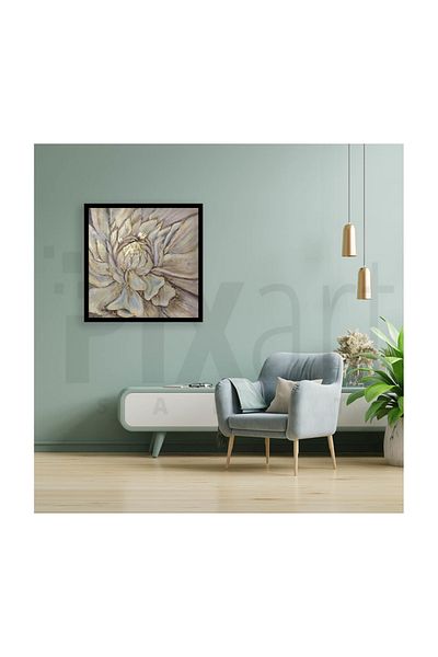 pixartsanat Golden Yellow Leaves Pixart Art Diamond Mosaic Painting Diamond Turkey 73*73