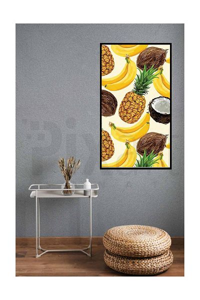 pixartsanat Tropical Fruits Pixart Art Diamond Mosaic Painting Diamond Turkey 40*60