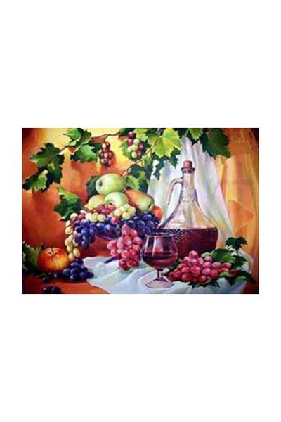 pixartsanat Fruits And Sherbet Pixart Art Diamond Mosaic Painting Diamond Turkey 79*56