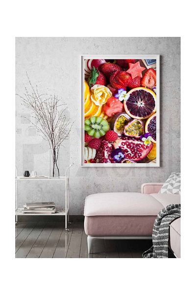pixartsanat Fruit Festival Pixart Art Diamond Mosaic Painting Diamond Turkey 51*81