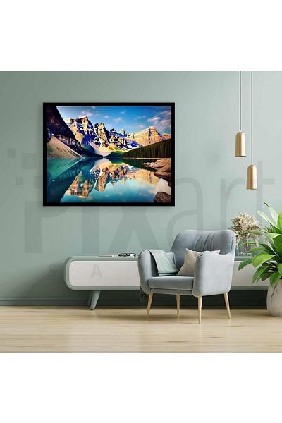 pixartsanat Mountain 30*45 PixArt Art Diamond Mosaic Painting Diamond Turkey