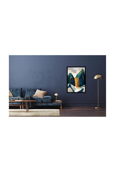 pixartsanat Mountain Pattern Pixart Art Diamond Mosaic Painting Diamond Türkiye 50*68