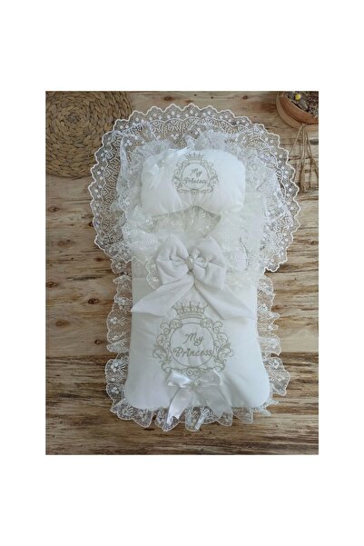 Narnuga MİRAYLİFE بطانية أطفال مطرزة بتصميم تاج النيل لحديثي الولادة من هايال...