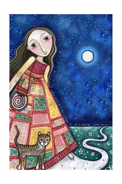 pixartsanat Dress Patterned Girl Pixart Art 38*58