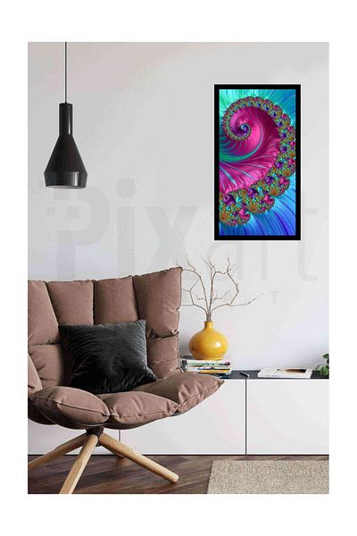 pixartsanat Blue Themed Pattern Pixart Art Diamond Mosaic Painting Diamond Türkiye 43*73