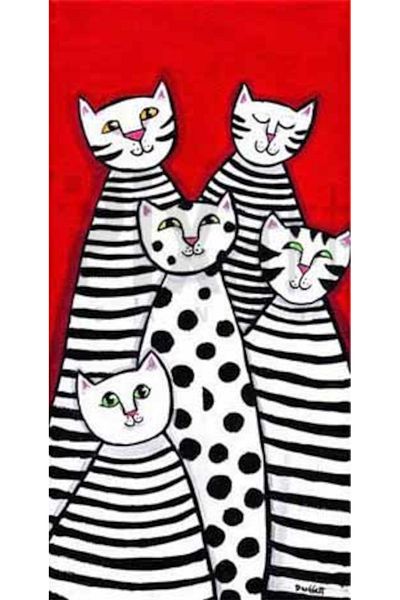 pixartsanat Striped Cats Pixart Art Diamond Mosaic Painting Diamond Turkey 37*69
