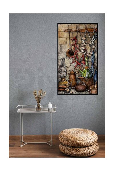 pixartsanat Nostalgia Kitchen Pixart Art Diamond Mosaic Painting Diamond Türkiye 51*81